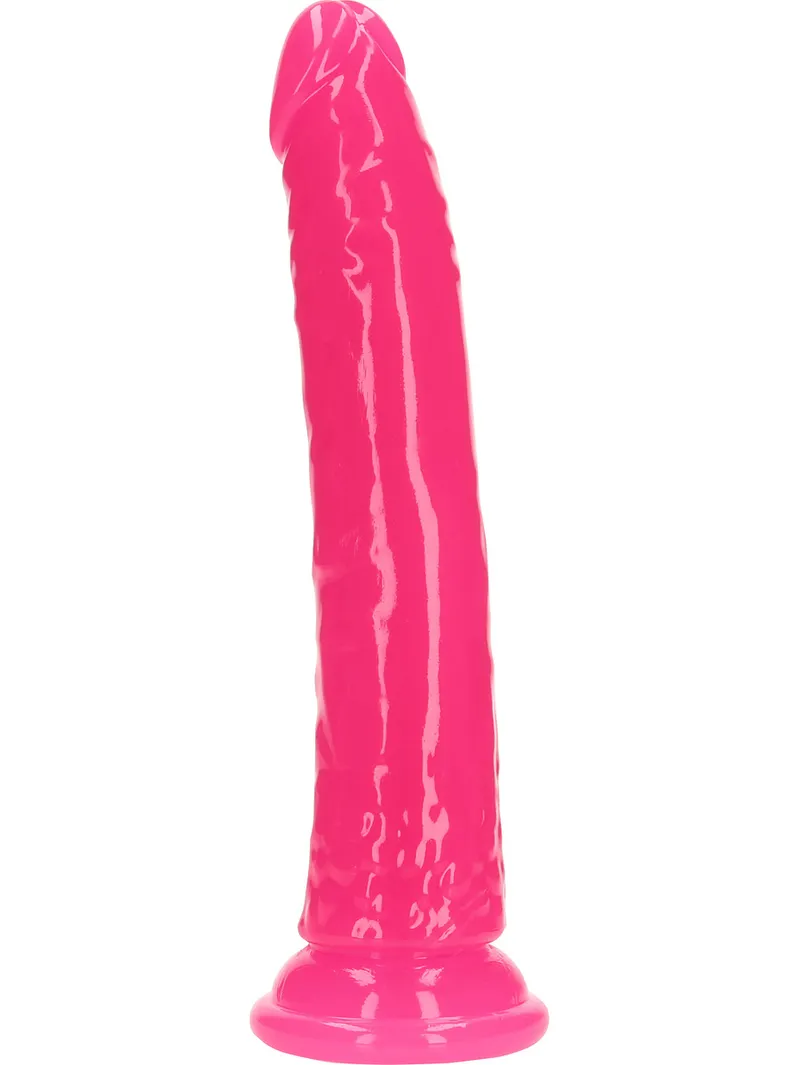 Alternativ bild 0 för Glow in the Dark - Realistisk Dildo med sugkopp 22,5 cm