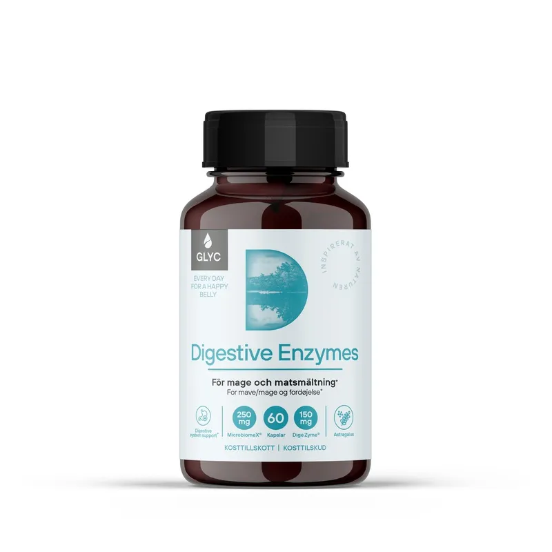 Bild 1 för GLYC Digestive Enzymes 60 kapslar