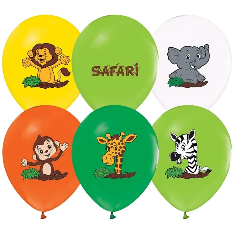 Alternativ bild 0 för GoDan Balony Safari 30cm 5szt