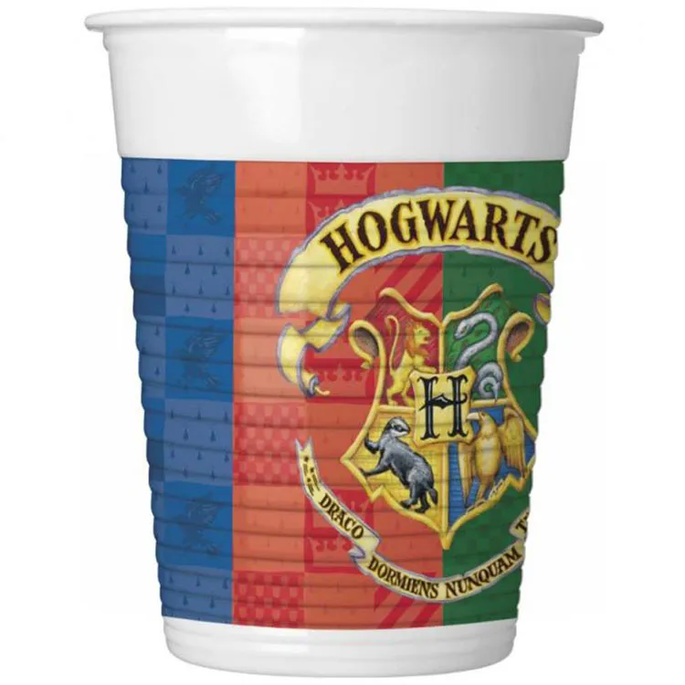 Alternativ bild 0 för GoDan Harry Potter plastmuggar MIX 200ml 8st