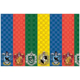 Produktfoto för GoDan Papi tablecloth. Harry Potter Hogwarts Houses 120x180cm