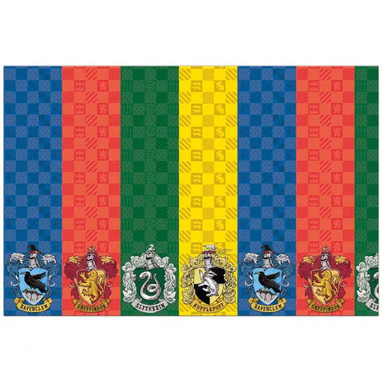 Alternativ bild 0 för GoDan Papi tablecloth. Harry Potter Hogwarts Houses 120x180cm