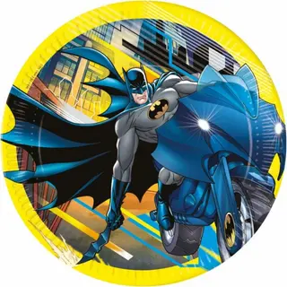 Produktfoto för GoDan Papperstallrikar Batman 23cm 8st