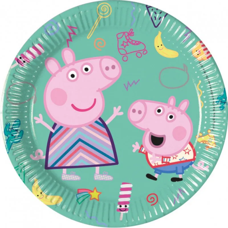 Alternativ bild 0 för GoDan Papperstallrikar Peppa Pig 8 st Godan