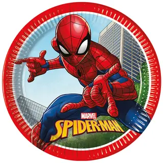 Produktfoto för GoDan Spiderman papperstallrikar 23cm 8st