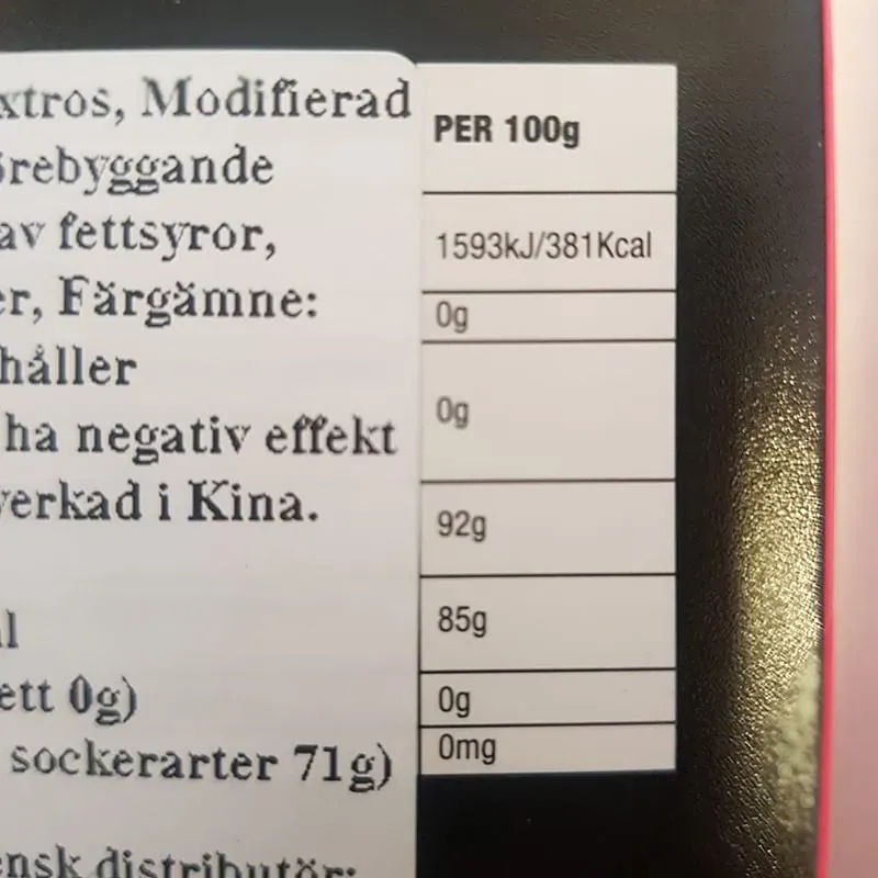 Bild 3 för Godis-BH 280 gram