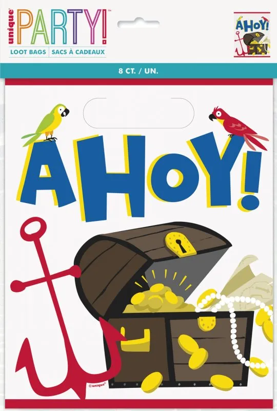 Alternativ bild 0 för Godispåsar Pirat Ahoy 8-pack