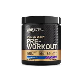 Produktfoto för Gold Standard PWO, 330 g, Blue Raspberry