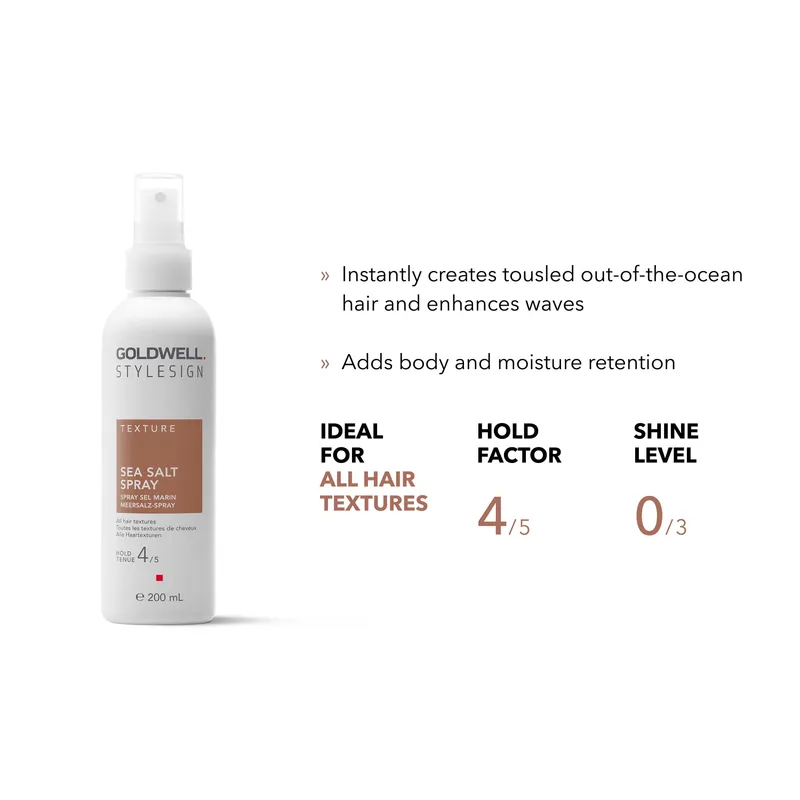 Bild 2 för Goldwell StyleSign Texture Sea Salt Spray  200 ml