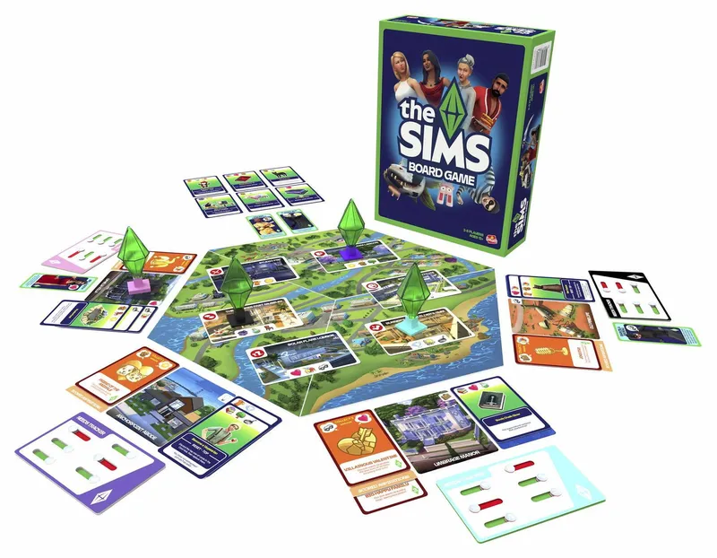 Bild 1 för Goliath The Sims Lautapeli, englanninkielinen