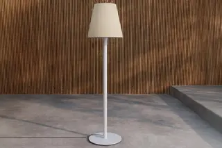 Produktfoto för Golvlampa Moris Utomhus - Ljusblå