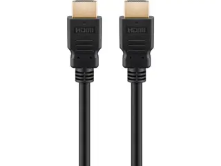 Produktfoto för Goobay 47575, 3 m, HDMI Typ A (standard), HDMI Typ A (standard), 3D kompatibilitet, 48 Gbit/s, Svart