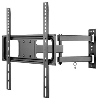 Produktfoto för Goobay 49744, 200 x 200 mm, 400 x 400 mm, -15 - 10°, -90 - 90°, Stål, Svart