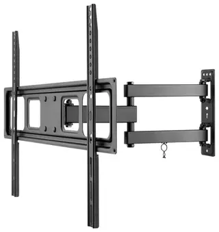Produktfoto för Goobay 49745, 200 x 200 mm, 600 x 400 mm, -15 - 10°, -90 - 90°, Stål, Svart