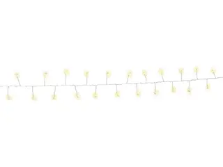 Produktfoto för Goobay 57944, Fairy lights, Grön, Silver, Metall, Polyvinylklorid (PVC), IP44, 50 lamp(or), LED