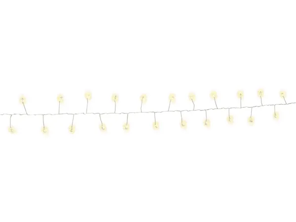 Alternativ bild 0 för Goobay 57944, Fairy lights, Grön, Silver, Metall, Polyvinylklorid (PVC), IP44, 50 lamp(or), LED