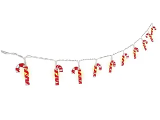 Produktfoto för Goobay 58117, Fairy lights, Röd, Transparent, Plast, Polyvinylklorid (PVC), IP20, 10 lamp(or), LED
