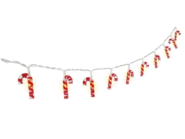 Alternativ bild 0 för Goobay 58117, Fairy lights, Röd, Transparent, Plast, Polyvinylklorid (PVC), IP20, 10 lamp(or), LED