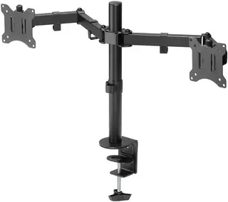 Produktfoto för Goobay 58529, Klämma, 8 kg, 43,2 cm (17), 81,3 cm (32), 100 x 100 mm, Svart