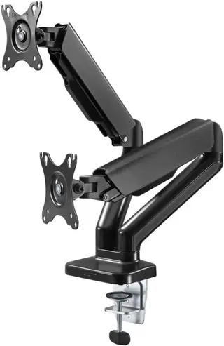 Produktfoto för Goobay 58531, Klämma, 9 kg, 43,2 cm (17), 81,3 cm (32), 100 x 100 mm, Svart