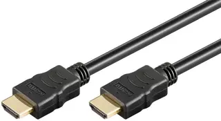 Produktfoto för Goobay 60625, 7,5 m, HDMI Typ A (standard), HDMI Typ A (standard), 3D kompatibilitet, 18 Gbit/s, Svart
