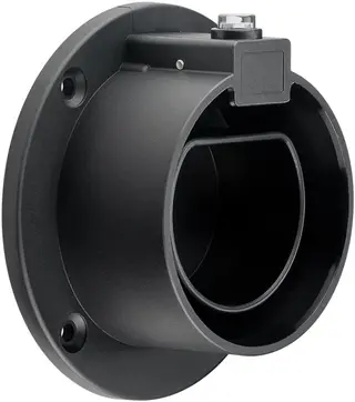 Produktfoto för Goobay 61141, Monteringsstolpe, Svart, Utomhus, 1 styck, 98 mm, 40 mm