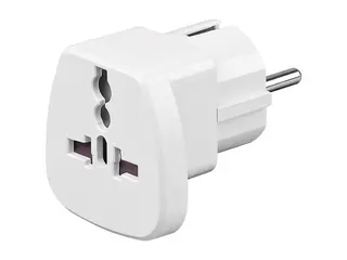 Produktfoto för Goobay 94026, Typ F, Typ G (UK), Rak, Rak, Typ B, Typ G (UK), Typ J (CH), Typ L (IT), 250 V