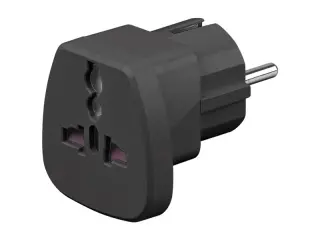 Produktfoto för Goobay 94028, Typ F, Typ G (UK), Rak, Rak, Typ B, Typ G (UK), Typ J (CH), Typ L (IT), 250 V