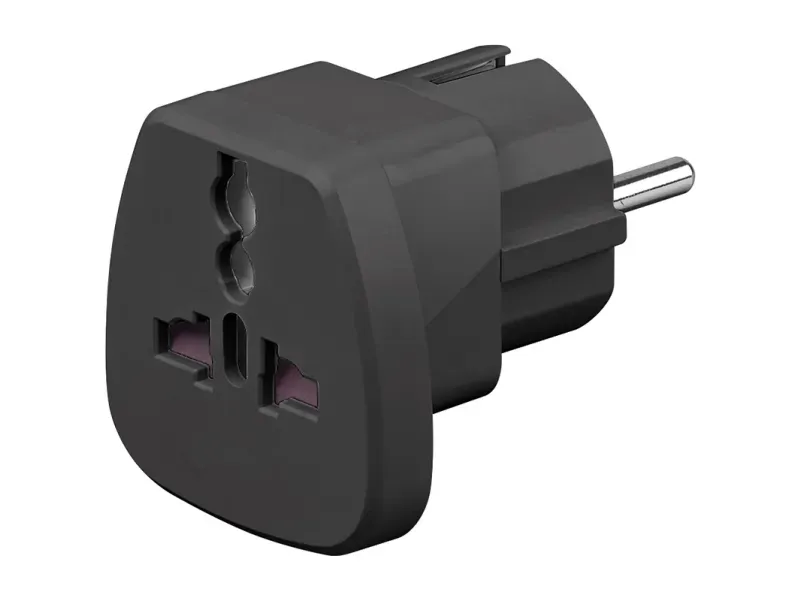 Alternativ bild 0 för Goobay 94028, Typ F, Typ G (UK), Rak, Rak, Typ B, Typ G (UK), Typ J (CH), Typ L (IT), 250 V