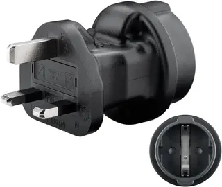 Produktfoto för Goobay 95307, Typ F, Typ G (UK), Rak, Rak, 250 V, 5 A