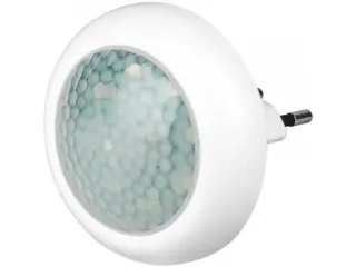 Produktfoto för Goobay 96501, Plug-in nattlampa, Vit, Kall vit, Badrum, Barnrum, Hall, Vardagsrum, IP20, II