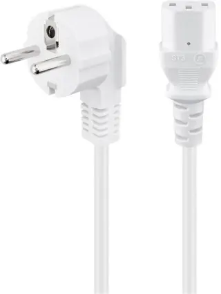 Produktfoto för Goobay CEE 7/7 - C 13, 1,5 m, CEE7/7, C13 coupler