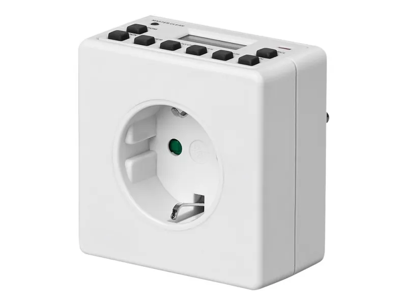 Alternativ bild 0 för Goobay Digital Tænd Sluk ur - 16 programmer - max 3600W (16A)