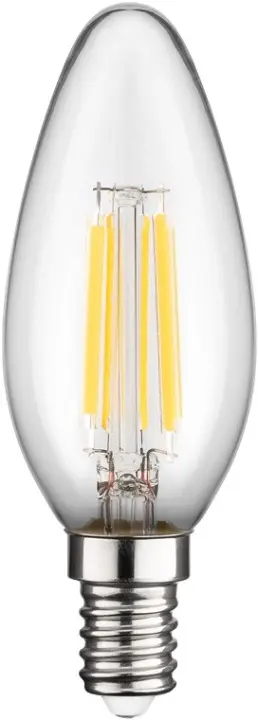 Produktfoto för Goobay Filament LED Candle, 6W, E14 - Varmvit