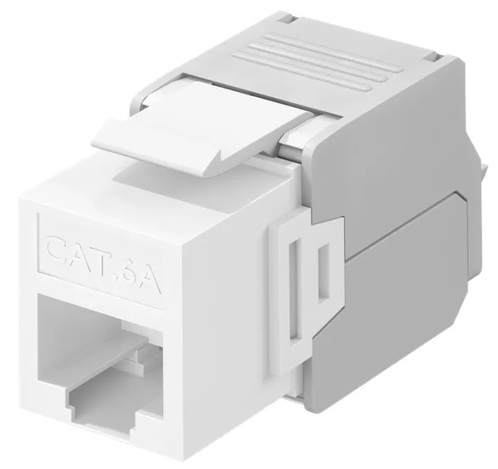Alternativ bild 0 för goobay - Modulär insättning - CAT 6a - UTP - RJ-45 - vit
