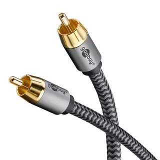 Produktfoto för Goobay Mono RCA-kabel, 3m
