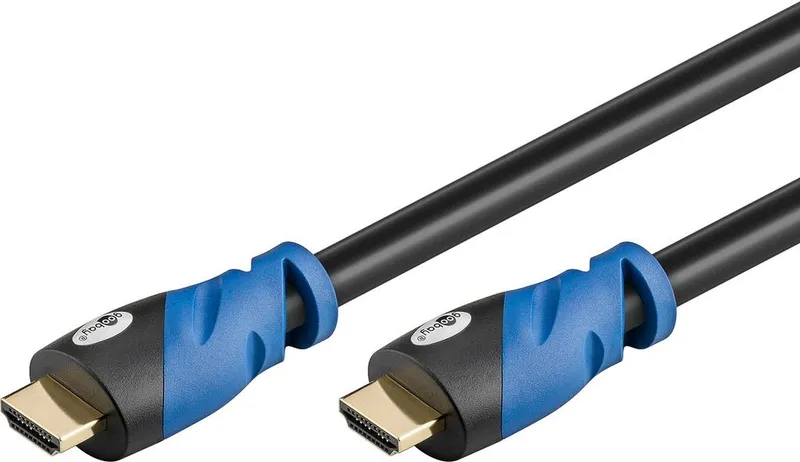 Alternativ bild 0 för Goobay Premium High Speed HDMI, 1,5m, 4K@60Hz, 3D