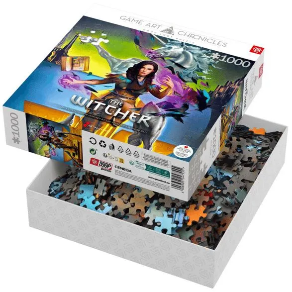 Alternativ bild 0 för Good Loot - Game Art Chronicles Puzzle: The Witcher Yennefer & Salvador Dali (1000 pieces) - Pussel