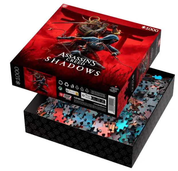 Alternativ bild 0 för Good Loot - Gaming Puzzle: Assassin's Creed Shadows Naoe & Yasuke (1000 pieces) - Pussel