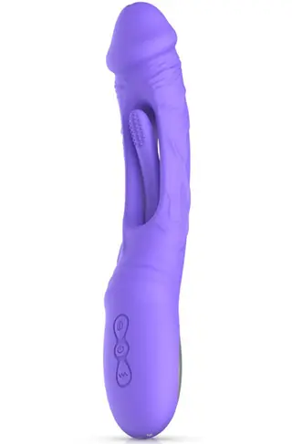 Produktfoto för Good Vibes Only: Flax, Vibrating Dildo with G-spot Stimulator