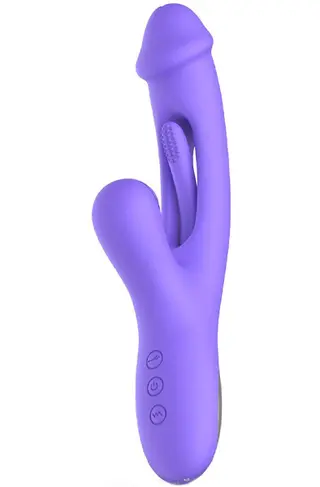 Produktfoto för Good Vibes Only: Tess, Rabbit Vibrator with G-spot Stimulator