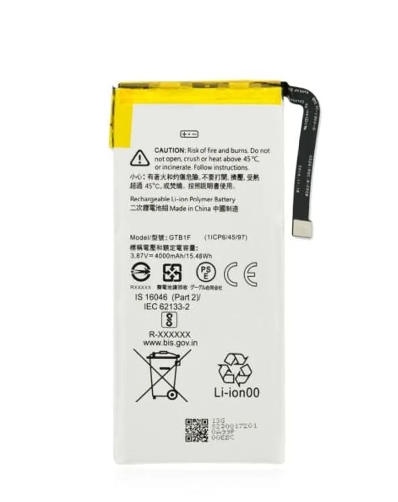 Alternativ bild 0 för Google pixel 5 Batteri