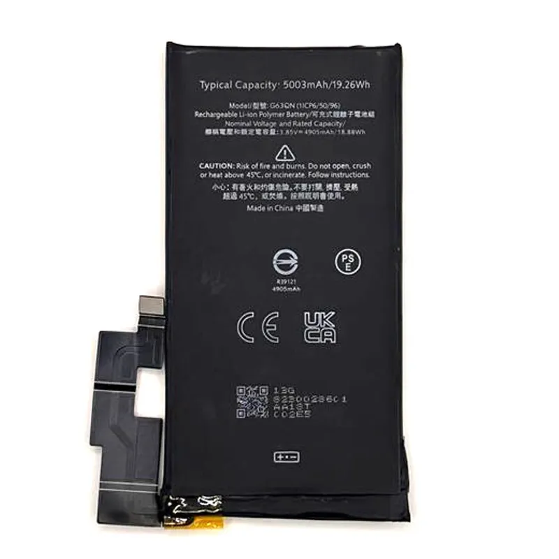 Alternativ bild 0 för Google pixel 6 Pro Batteri
