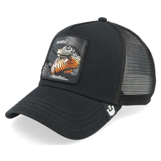 Bild 1 för Goorin Bros. - Svart trucker Keps - Hatstore Exclusive x Mamba Black Trucker @ Hatstore