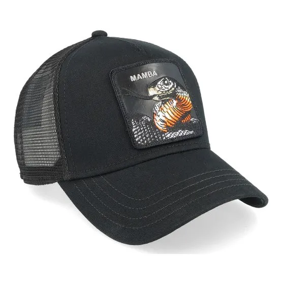 Bild 2 för Goorin Bros. - Svart trucker Keps - Hatstore Exclusive x Mamba Black Trucker @ Hatstore
