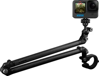 Produktfoto för GoPro Boom + Bar Mount - Stödsystem - styrstångsmontering - styrstång, monteras på stång, platspostmontering - för HERO10  HERO11  HERO12  HERO5  HERO6  HERO7  HERO8  HERO9  MAX