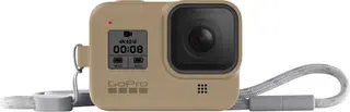 Produktfoto för GoPro Sleeve + Lanyard Sand HERO8 Black