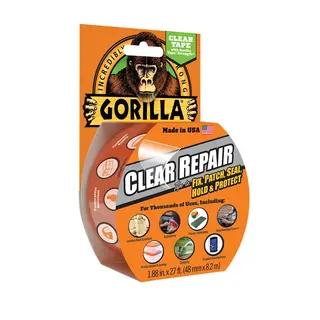 Produktfoto för Gorilla Duct Tape 8.2 m, clear