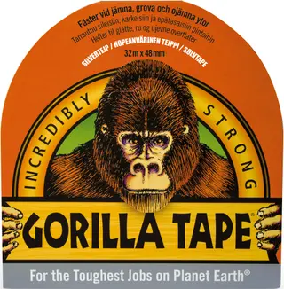 Produktfoto för Gorilla silver tejp 48 mm. - 32 meter