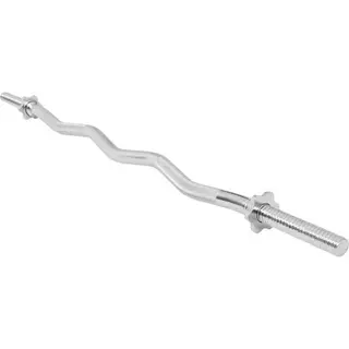 Produktfoto för Gorilla Sports Curlstång 120 cm Stjärnlås - 30 mm